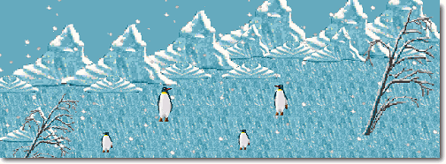 Pinguine Screensaver